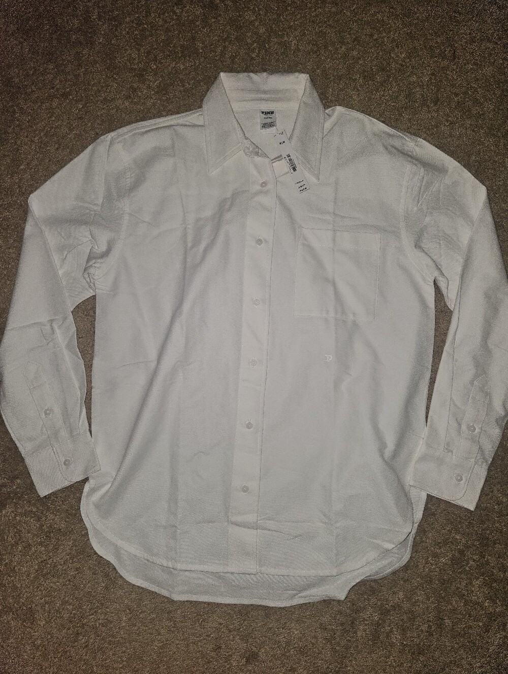 white button up